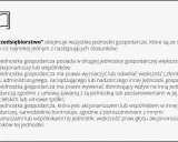 Ikona książki i lupa. Tekst wyjaśnia definicję "jednego przedsiębiorstwa" w kontekście powiązań między jednostkami, istotne dla pomocy de minimis sudop.
