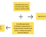Kapitał akcyjny powstaje z wkładów pieniężnych i niepieniężnych (bez świadczeń pracy, usług i praw niezbywalnych), co daje akcje P.S.A. Każdy akcjonariusz wnosi swój wkład.