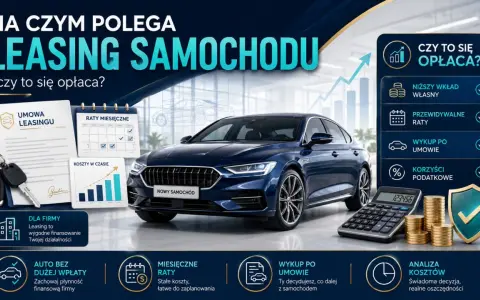 Leasing konsumencki samochodu: umowa, raty, koszty, korzyści podatkowe. Czy się opłaca?