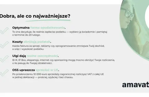 Optymalna forma opodatkowania, koszty obniżające podatek i ulgi to klucz do oszczędności. Pamiętaj o terminie rozliczenia podatku dochodowego 2025.