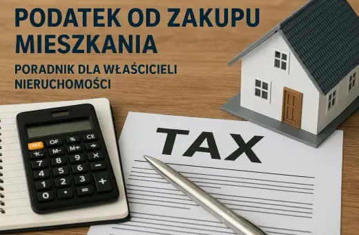 Poradnik dla właścicieli nieruchomości: podatek od kupna mieszkania, kalkulator i dokumenty podatkowe.