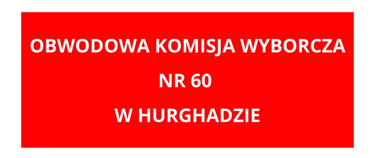 Obwodowa komisja wyborcza nr 60 w Hurghadzie.